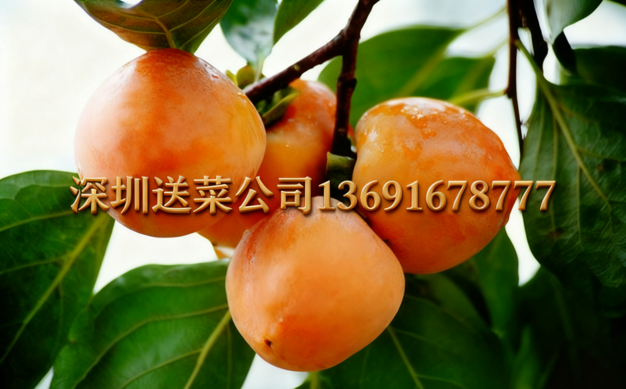柿子選品不踩坑！惠州蔬菜配送公司為果農解析3個優質品種的核心優勢